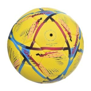 كرة قدم مقاس 5 لون أصفر