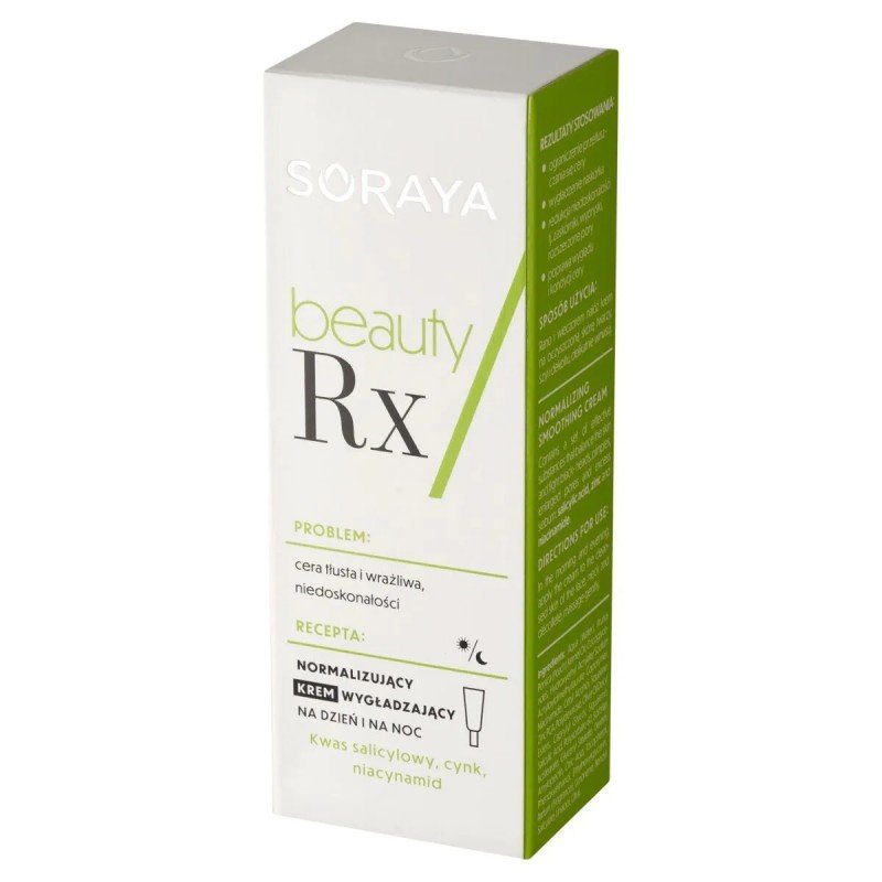 كريم الوجه مهدىء ومطهر للبشرة و مضاد للعيوب 50 مل - SORAYA Beauty Rx Normalizing calming cream 50 ml
