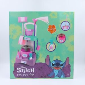 لعبة عرباي DISNEY التنظيف مع ملصقات stitch - لون بنفسجي
