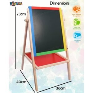 لوح ستاند خشب وجهين قياس 38*72 سم