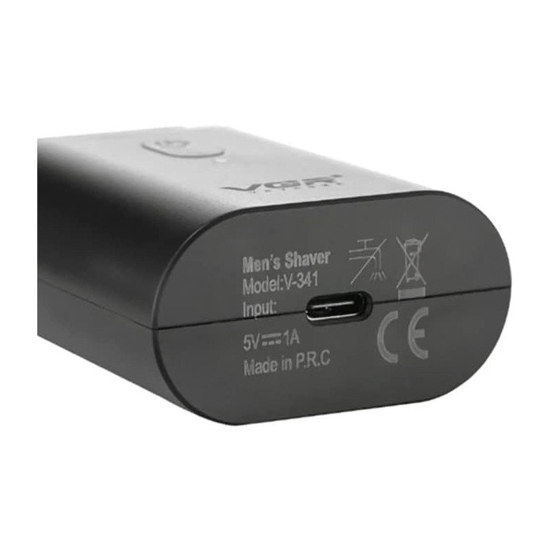 VGR V-341 Face Shaver ماكينة تنعيم اللحية في جي ار بروفيشنال قابلة للشحن - Image 3