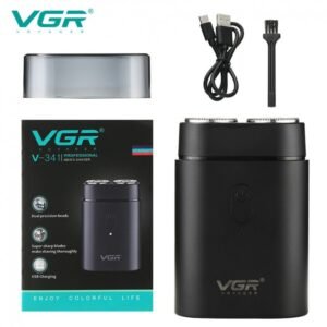 VGR V-341 Face Shaver  ماكينة تنعيم اللحية في جي ار بروفيشنال قابلة للشحن