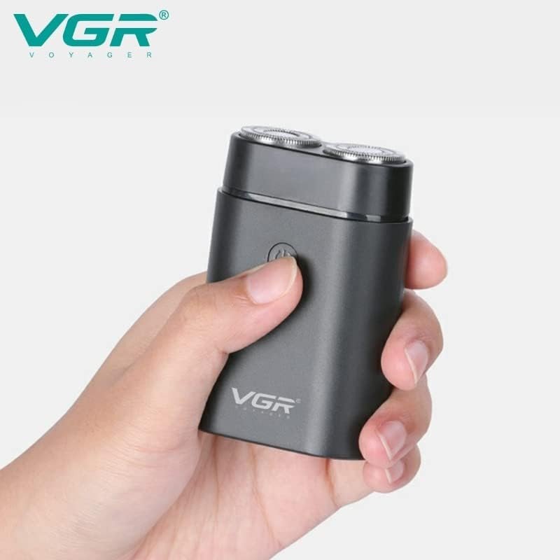 VGR V-341 Face Shaver ماكينة تنعيم اللحية في جي ار بروفيشنال قابلة للشحن - Image 5