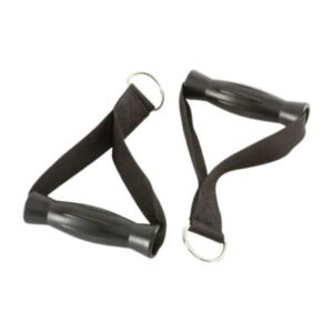 مقابض تمارين رياضية (Gym Cable Handles) تُستخدم مع أجهزة الكابل أو الأربطة المقاومة