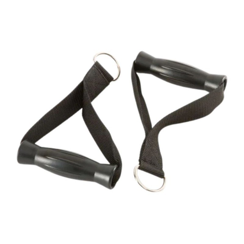 مقابض تمارين رياضية (Gym Cable Handles) تُستخدم مع أجهزة الكابل أو الأربطة المقاومة