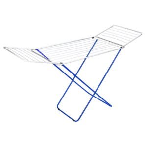 منشر غسيل حديد تركي ابيض وازرق