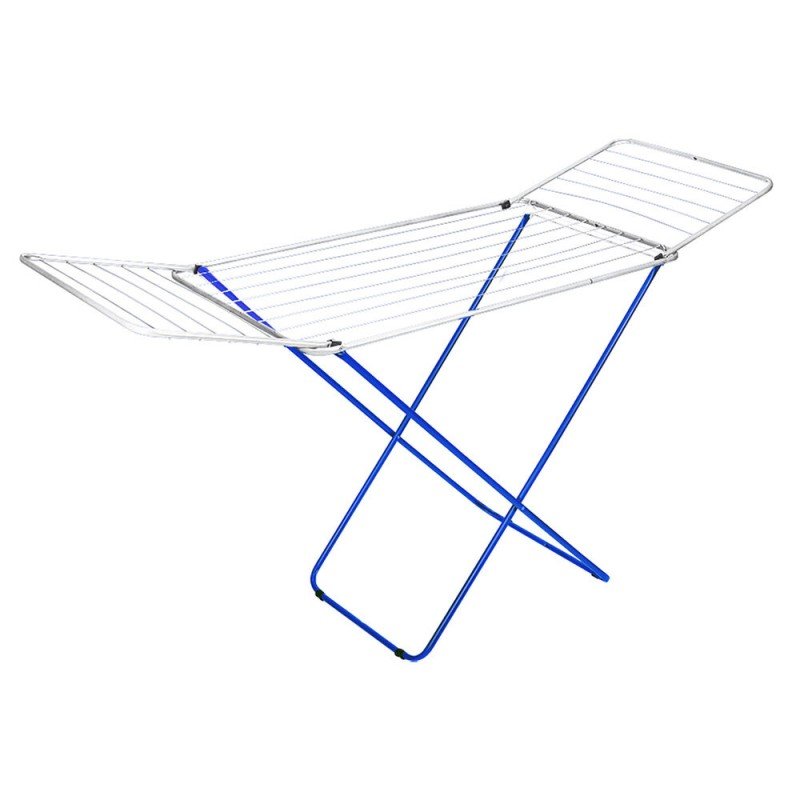 منشر غسيل حديد تركي ابيض وازرق