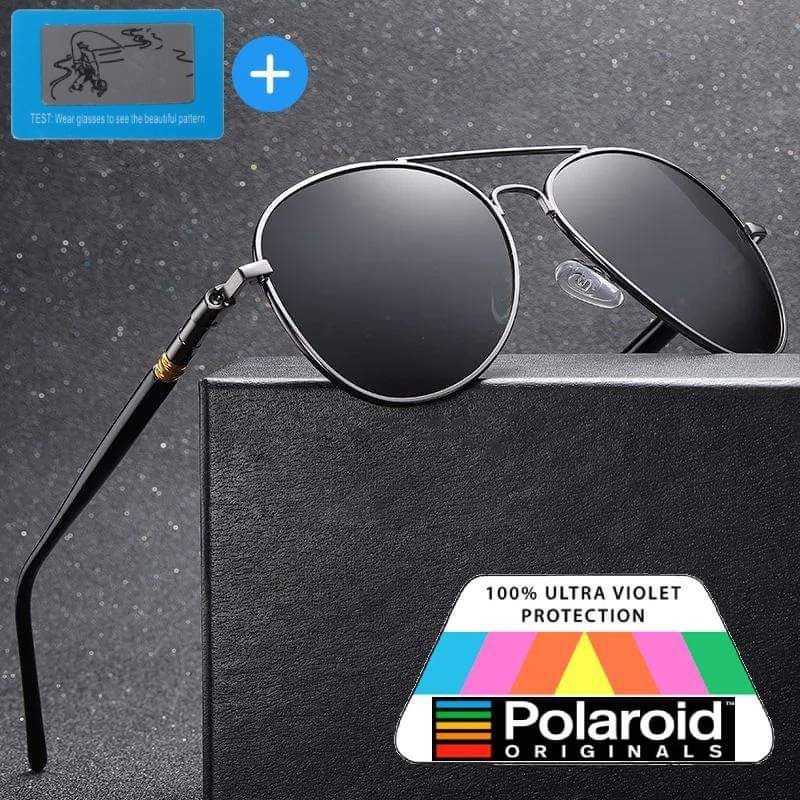 نظارات شمسية عدسة بوليرايد شبه دائرية جودة عالية - Image 8