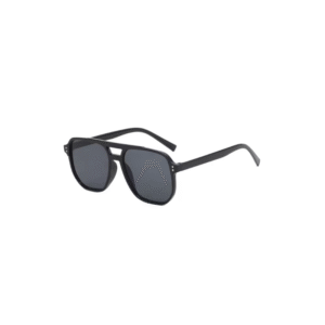 نظارة مربعة نقطتين أسود