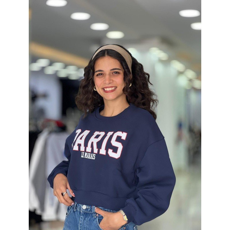 هودي ستاتي شتوي لون كحلي