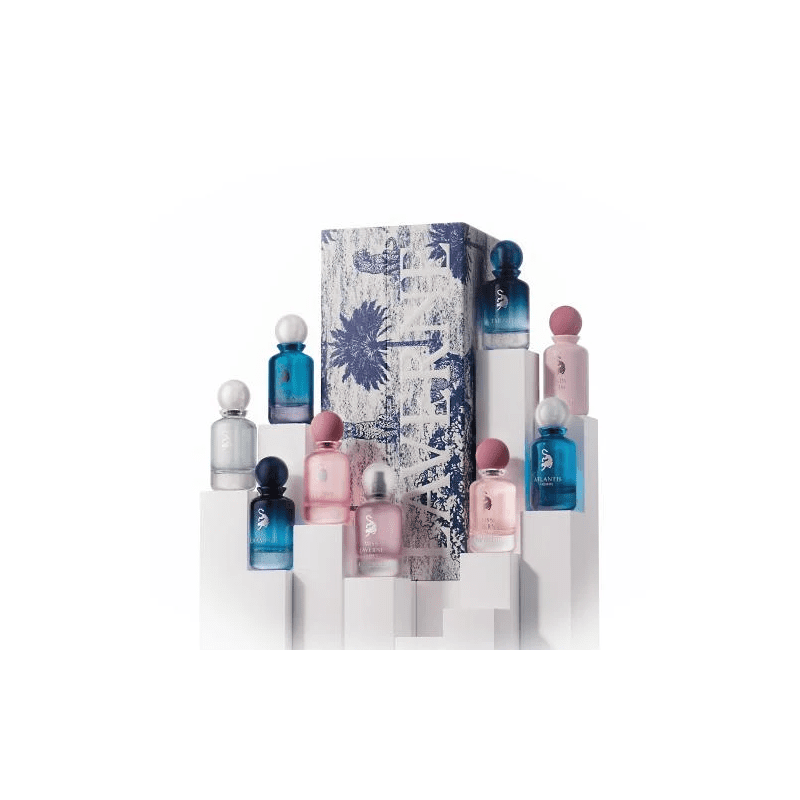 LAVERNE GREAT GARDEN 9 PCS مجموعة من 9 عطور (25ML للجنسين)