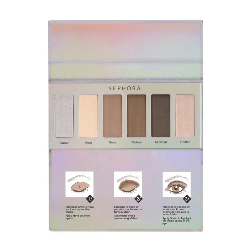 Sephora Holographic Nudes Palette de 6 Fards à Paupières 6 x 1.2 g