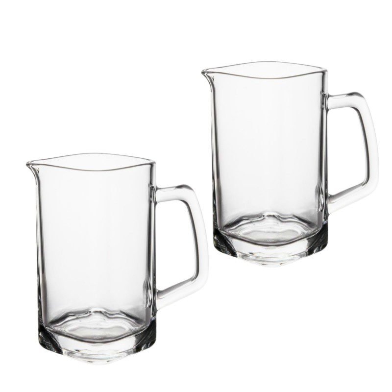 ابريق صغير شفاف للقطر مضلع سعة 140 ملل - Image 4