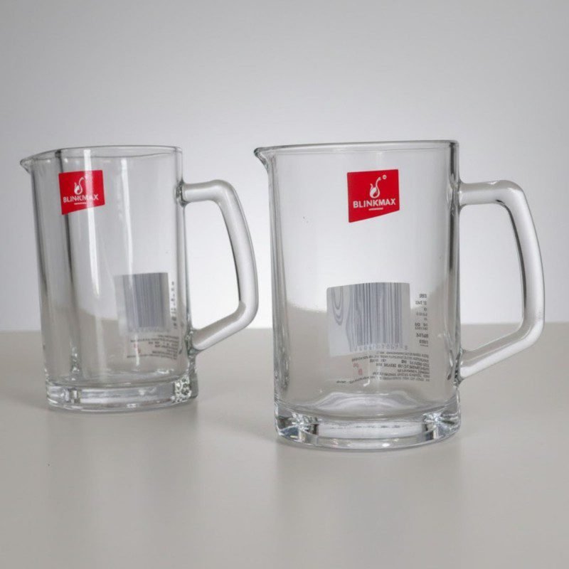 ابريق صغير شفاف للقطر مضلع سعة 140 ملل - Image 2