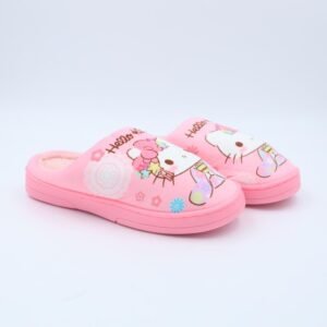 حفاية شتوية للأطفال لون زهري