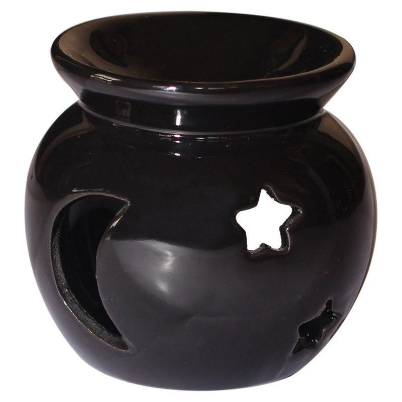 مبخرة صغيرة بورسلان اسود