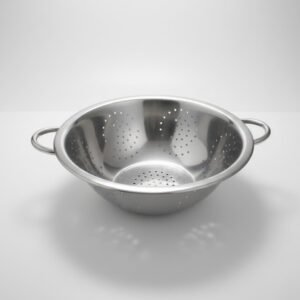 مصفاة ستيل قطر 28 سم مع يد