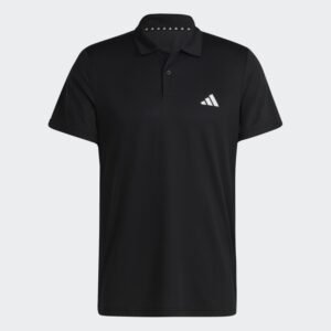 adidas Mens' Train Essentials Training Polo Shirt - Black