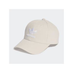 adidas Unisex Trefoil Baseball Cap  - طاقية اديداس تري فويل بيسبول للجنسين لون بيج