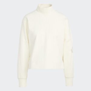 adidas Womens' All SZN Winterised Sweatshirt - White