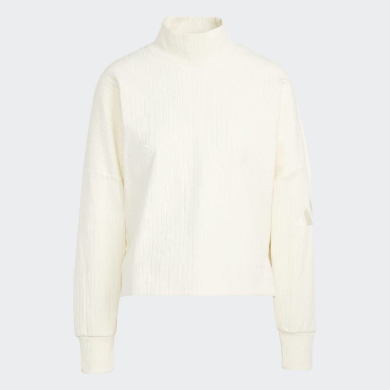 adidas Womens' All SZN Winterised Sweatshirt - White