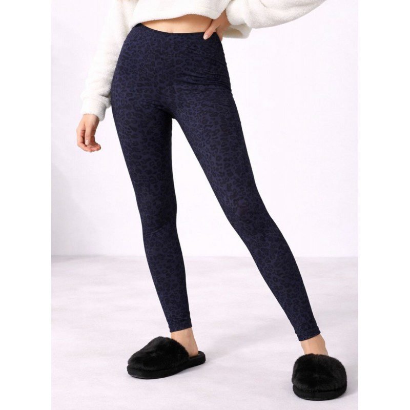 بنطلون مخمل ناعم ستاتي لون كحلي