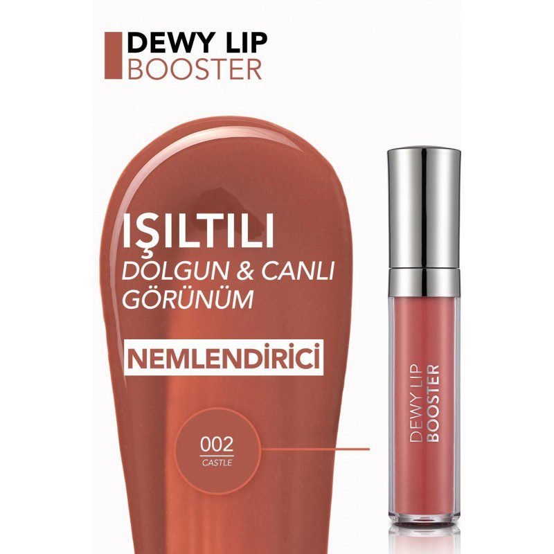 Dewy Lip Booster 002 CASTLE ملمع شفاه من فلورمار