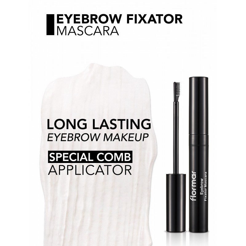 Eyebrow Fixator Mascara by Flormar ماسكارا لتثبيت الحواجب