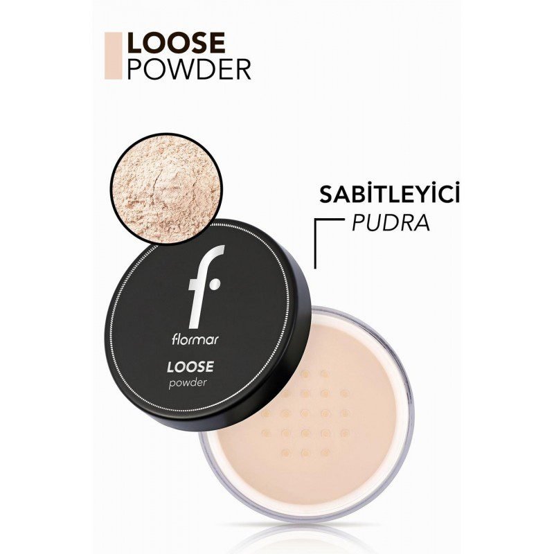 Loose Ultra İnce Dokulu 002 LIGHT SAND بودرة سائبة لتثبيت المكياج