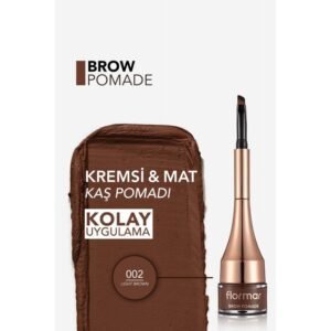 Mascara and Eyebrow Headlight Brow Pomade 002 Light Brown محدد حواجب