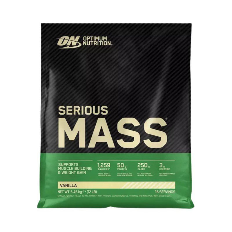Optimum Nutrition Serious Mass Vanilla 5.44KG