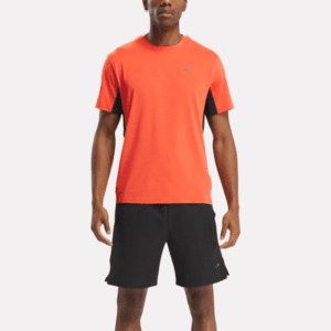 Reebok Mens' Athlete Tee 2.0 T-Shirt - Orange