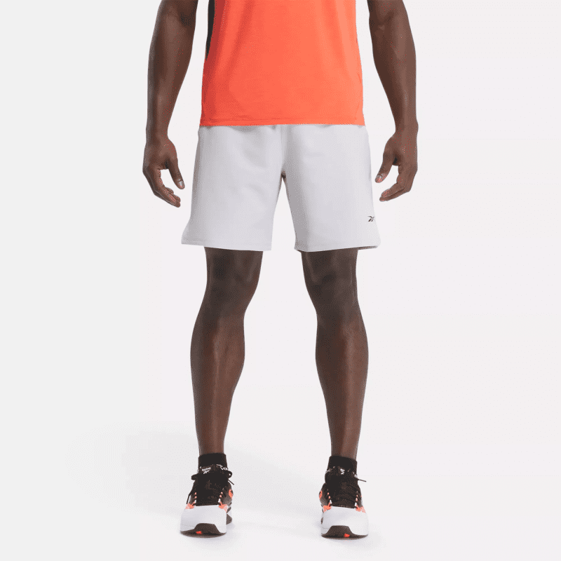Reebok Mens' Strength 4.0 Short- Silver