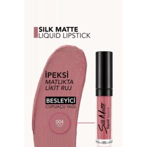 Silk Matte Liquid Lipstick - 004 Daısy by Flormar أحمر شفاه