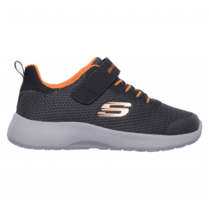 Skechers Kids' Dynamight - Ultra Torque Shoes- حذاء سكيتشرز ديانا ألترا تورق للأطفال لون أسود ورمادي ونعل أبيض