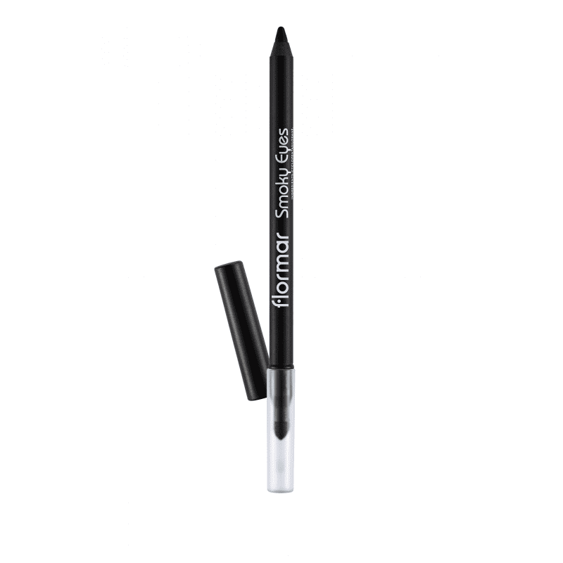 قلم تحديد العين من فلورمار أسود فاحم 001 flormar