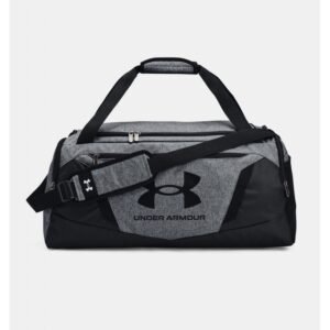 Under Armour Undeniable 5.0 Medium Duffle Bag - حقيبة أندر آرمر اندينايبل ميد 5.0 دافل للجنسين لون رمادي أسود