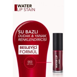 Water Lip Stain by Flormar 003GIRLGANG تينت للشفاه والخدود