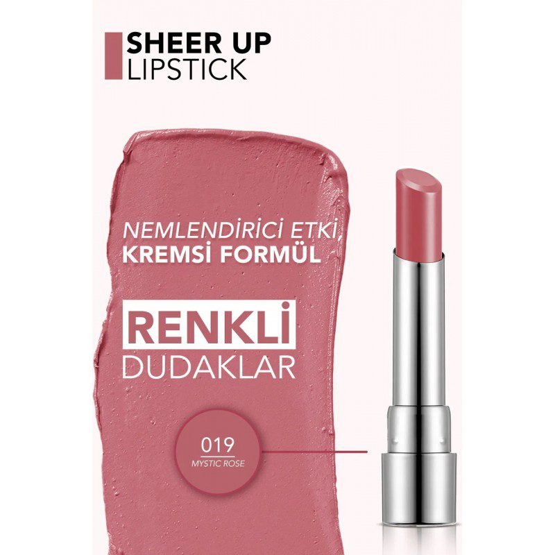 أحمر شفاه 019 ميستك روز من فلورمار