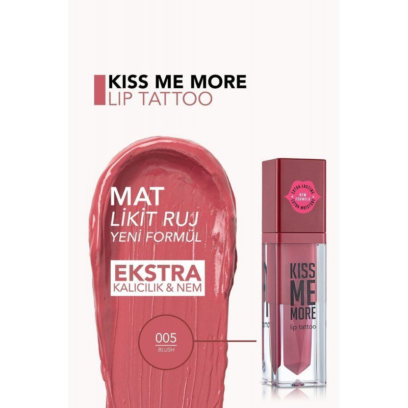 أحمر شفاه فلورمار 005 بلش Kiss Me More