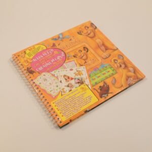 ألبوم ستكرات الأسد 4 صفحات ستيكر مع صفحات إضافية للرسم