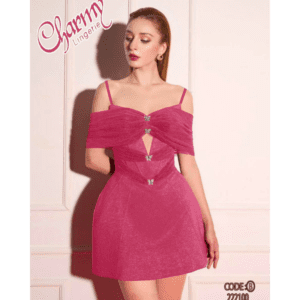 بيبي دول مخمل ستاتي لون زهري