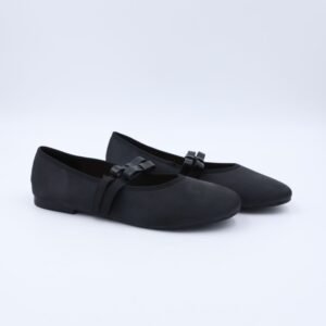 حذاء ستاتي زحاف لون أسود