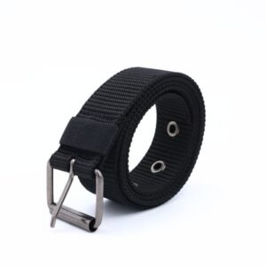 حزام رجالي قماشي ( سير ) قياس  120 سم لون اسود
