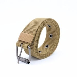 حزام رجالي قماشي ( سير ) قياس  120 سم لون بيج