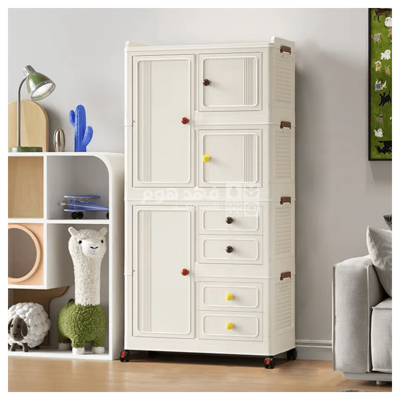 خزانة بلاستك طوي 143*35*70سم