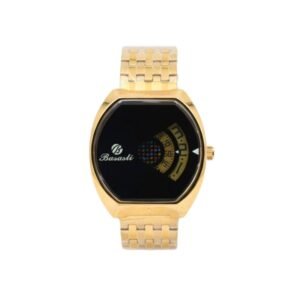 ساعة يد شبابية لون ذهبي