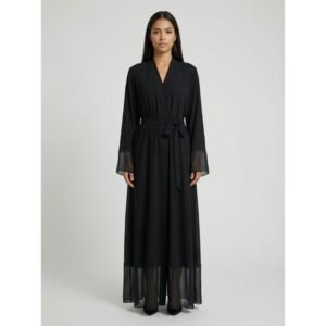 عباي لف قطعتين مع بنطلون