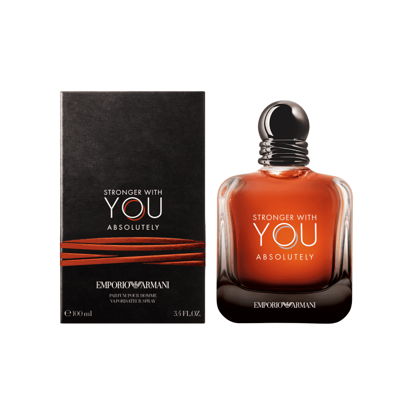 عطر سترونجر ويذ يو أبسلوتلي من جورجيو أرماني للرجال سعة 100 مل - Stronger With You Absolutely EDP By Emporio Armani For Men 100ml