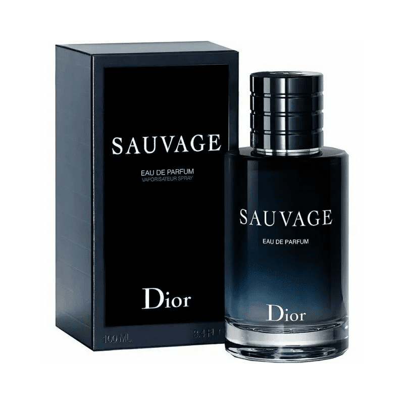 عطر سوافاج من ديور للرجال سعة 100 مل - Sauvage EAU DE PARFUM EDP By Dior For Men 100ml